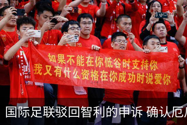 国际足联驳回智利的申诉 确认厄瓜多尔参加世界杯